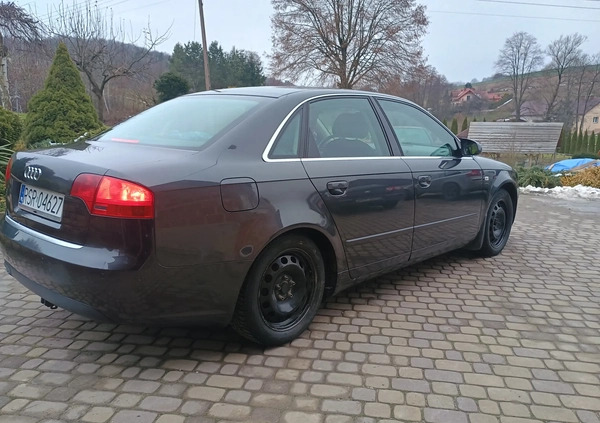 Audi A4 cena 19500 przebieg: 277535, rok produkcji 2007 z Sławków małe 22